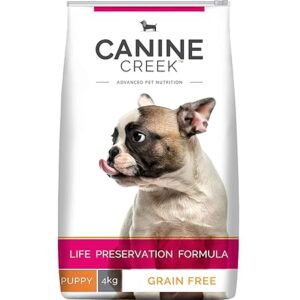 Canine Creek Ultra Premium Puppy Dry Dog Food - Grain Free Life Preservation Formula (4 kg)