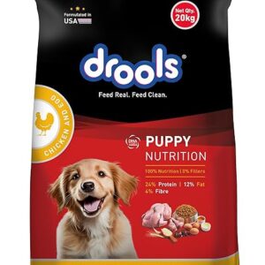 Drools Puppy Nutrition Formula, Real Chicken & Egg, 20kg Bag