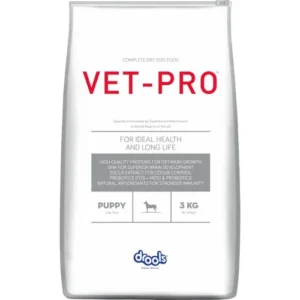Drools VET-PRO Puppy Complete Dry Dog Food for Superior Brain Development & Stronger Immunity (3 kg)