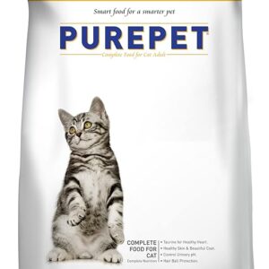 Purepet Adult Dry Cat Food - Sea Food Flavour (6 kg Pack)