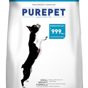 Purepet Adult Dry Dog Food – Chicken & Vegetables, 7kg Pack