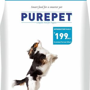 Purepet Chicken and Vegetables Puppy Dry Dog Food – 1kg Pack