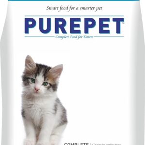 Purepet Kitten Ocean Fish Dry Food – 1.2kg Pack | Complete Nutrition for Growing Kittens